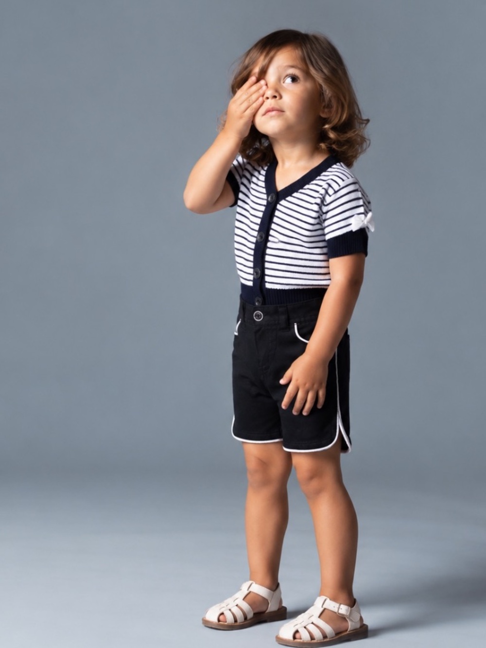 The Children’s Place pants and cardigan set.